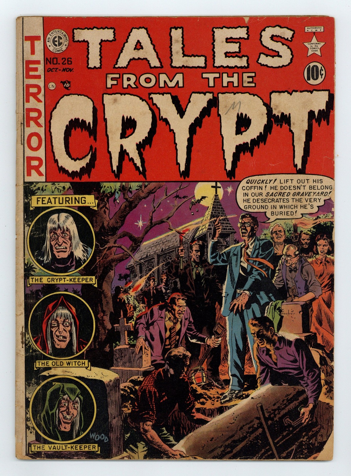 Tales from the Crypt #26 GD+ 2.5 1951