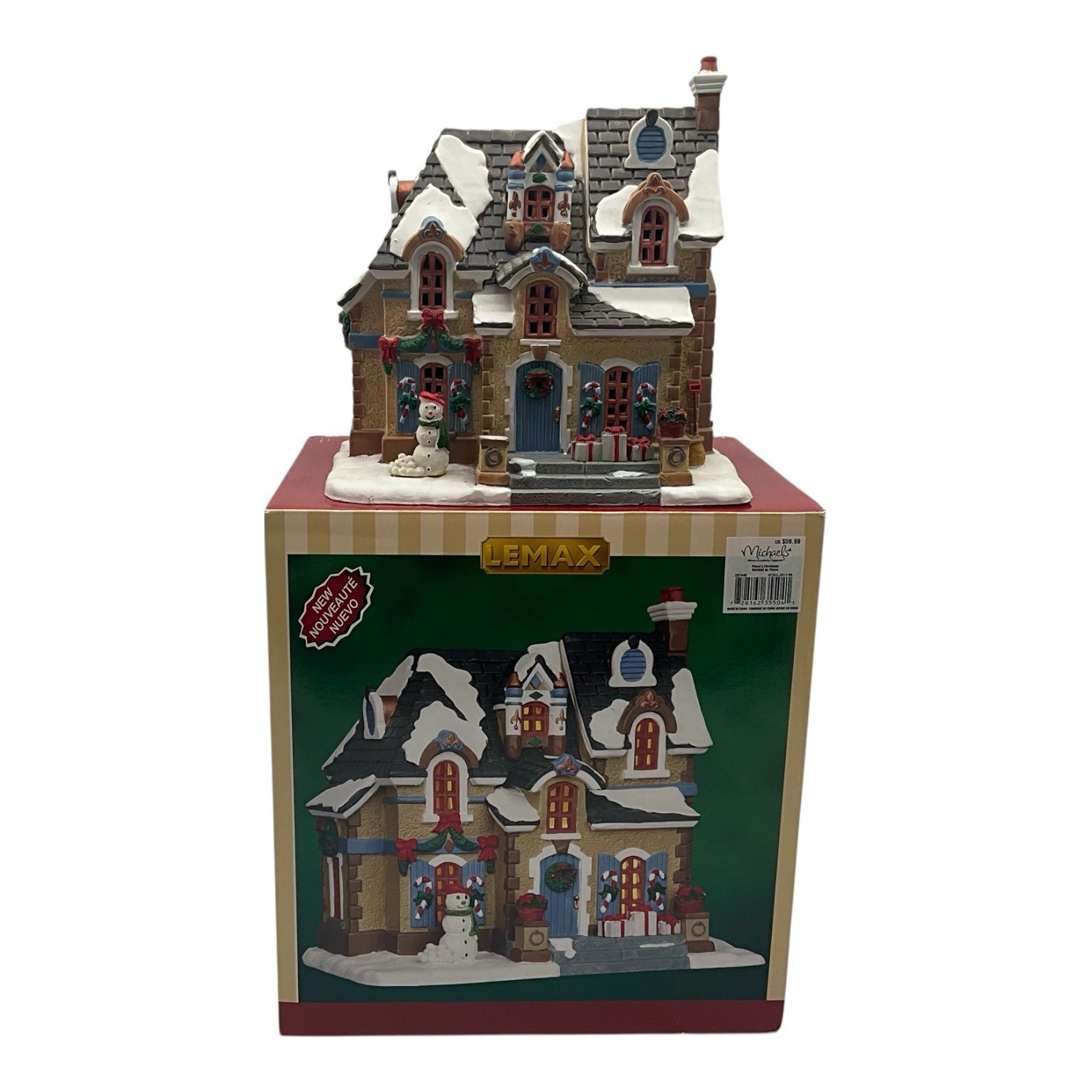 Lemax Christmas Village Pierre\'s Christmas Building 35504 Lighted 2013 Retired