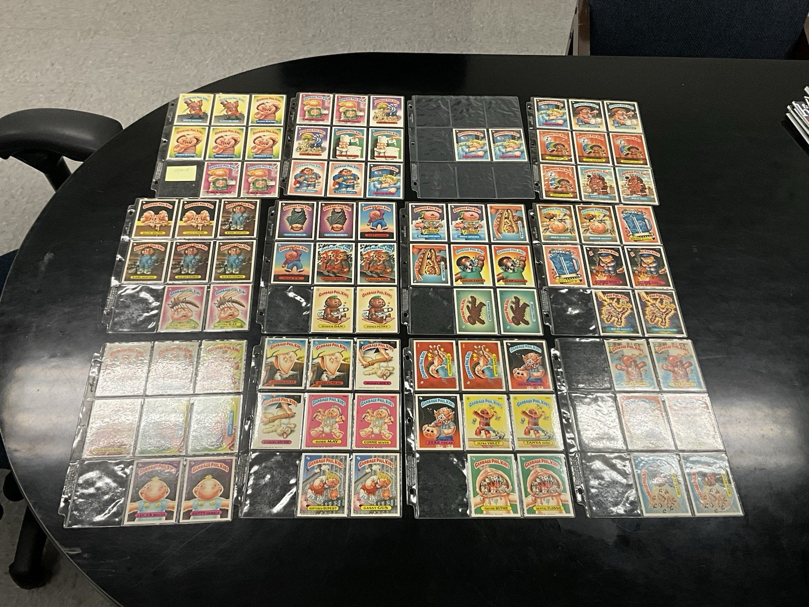 Vintage 1986 Garbage Pail Kids Series 5 Complete Set w/ Variation Cards