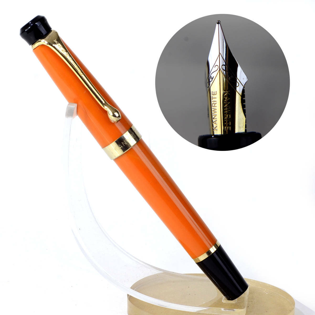 Full flex writing Extra Fine point nib piston filler fountain pen brand new