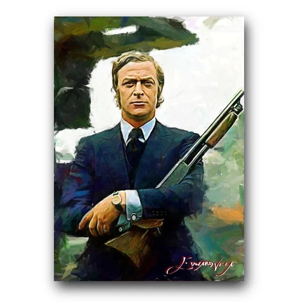 Michael Caine 44/50 Limited Edition Signed Edward Vela card (Hollywood)