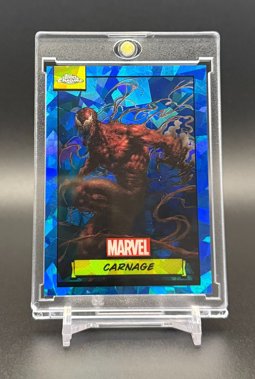 CARNAGE - 2024 Topps Chrome Marvel Sapphire #77