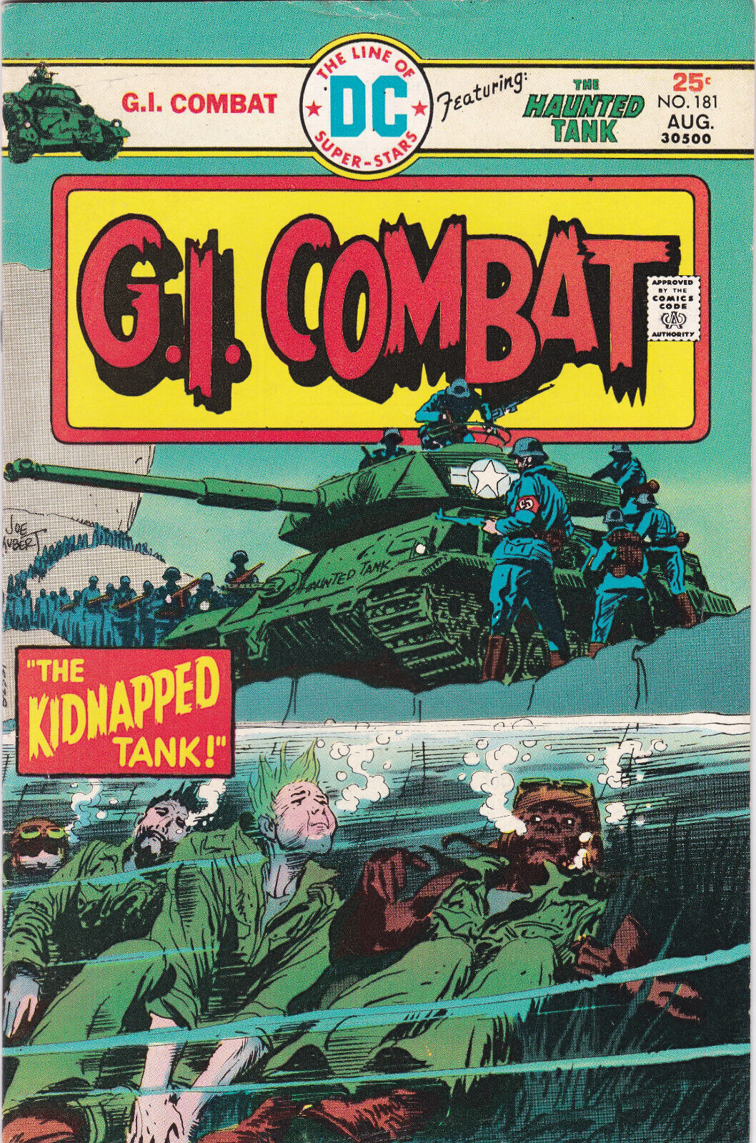 G.I. Combat The Haunted Tank #181 The Kidnapped Tank VF+