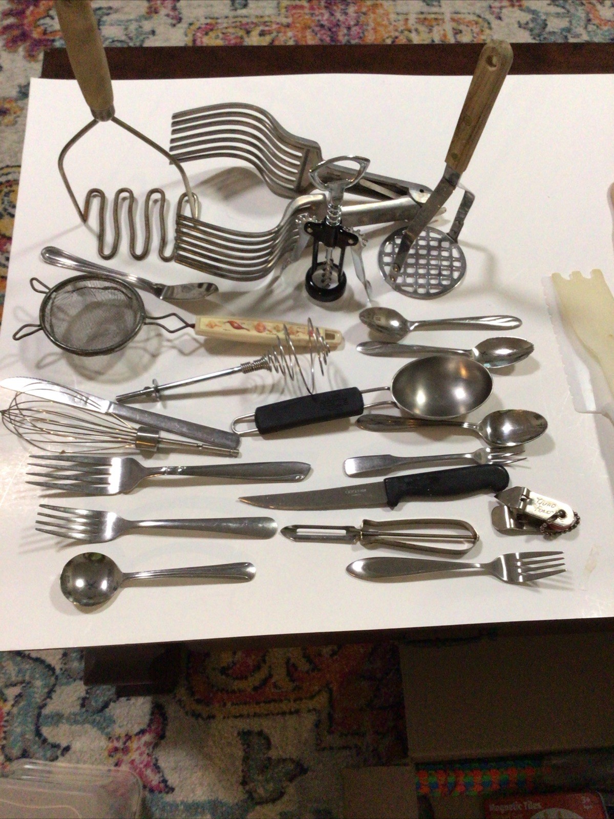 vintage kitchen utensils tools lot