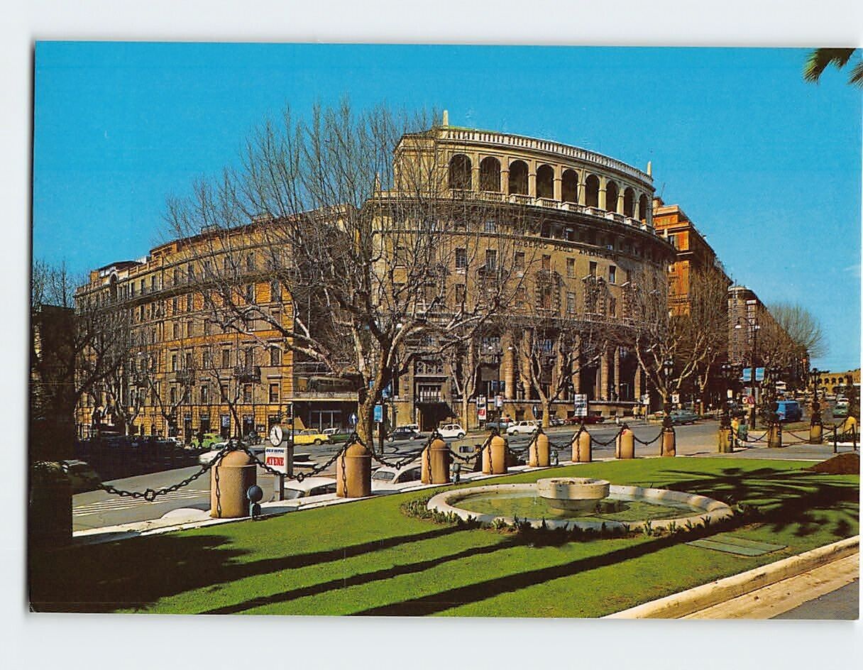 Postcard Ambasciatori Palace, Rome, Italy