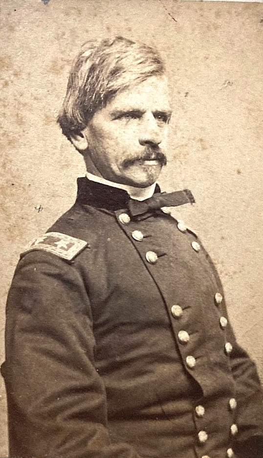 RARE CIVIL WAR UNION MAJ. GEN. NATHANIEL P. BANKS 1862 FREDRICKS CDV PHOTO