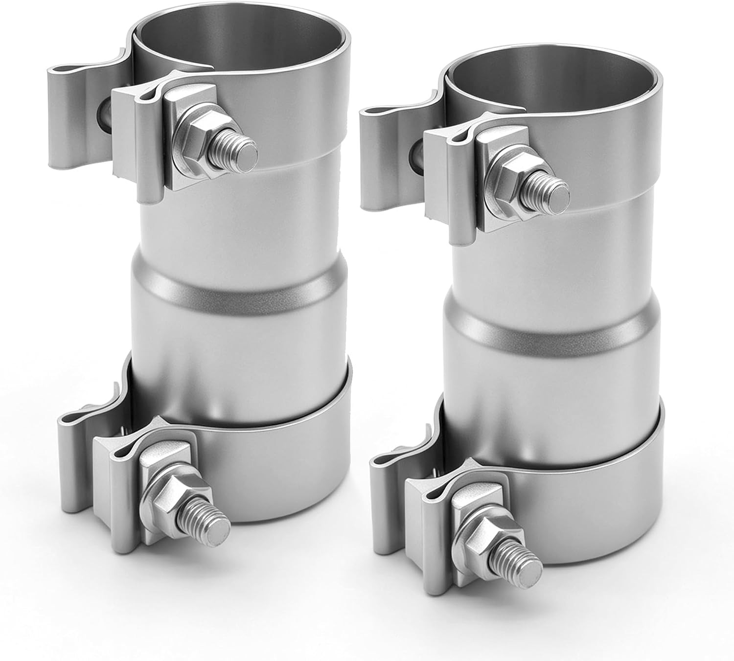 2 to 2.25 Inch Exhaust Adapter, 304 Stainless Steel Exhaust Reducer