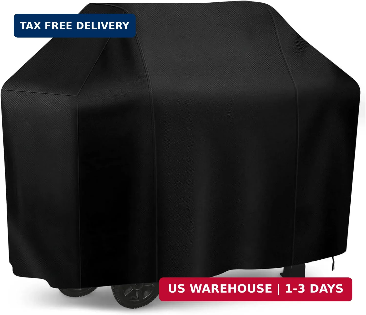 iCOVER Grill Cover, 55 inch BBQ Grill Cover for Outdoor Grill, Anti-UV & Fade Re