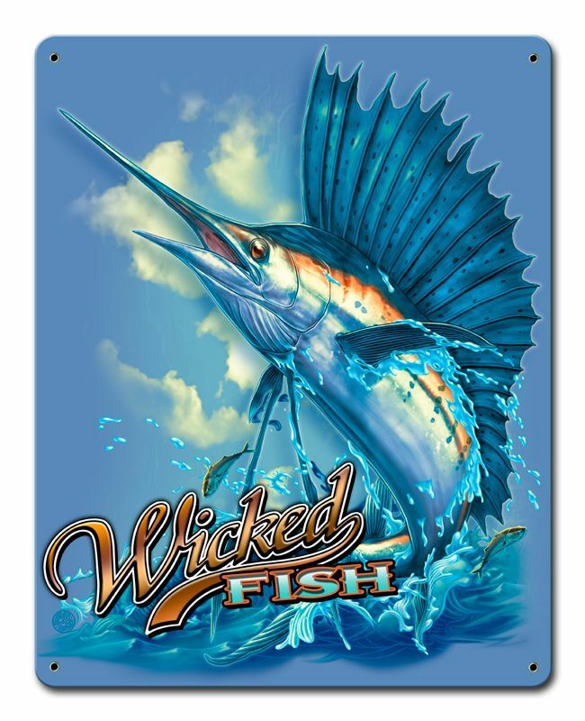 WICKED FISH SAILFISH JUMP OUT OF OCEAN 15\