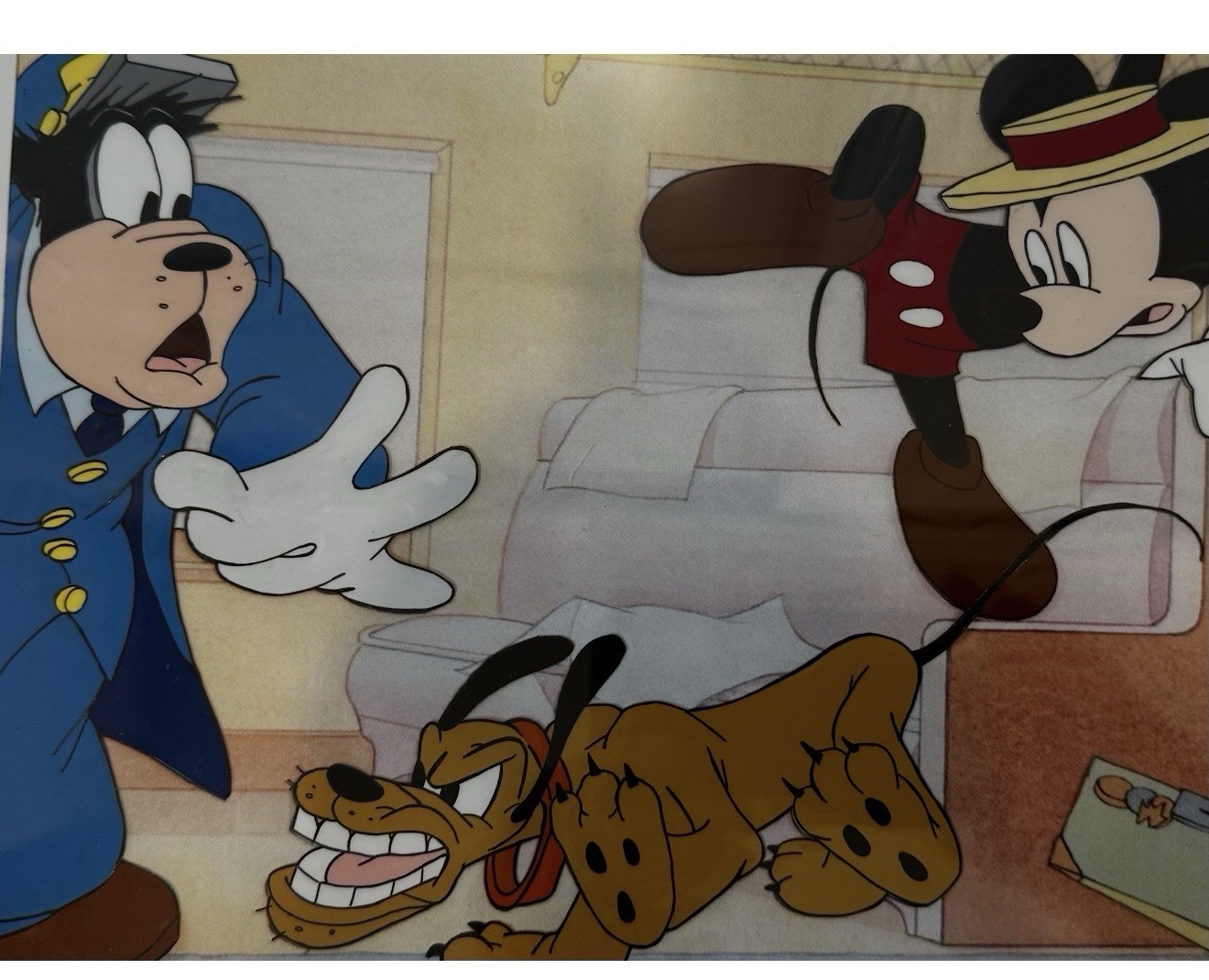 Mr Mouse Takes a Trip 1940 Animation Cel (Mickey Mouse) Mr Mouse Takes a Trip 1940 Animation Cel (Mickey Mouse)