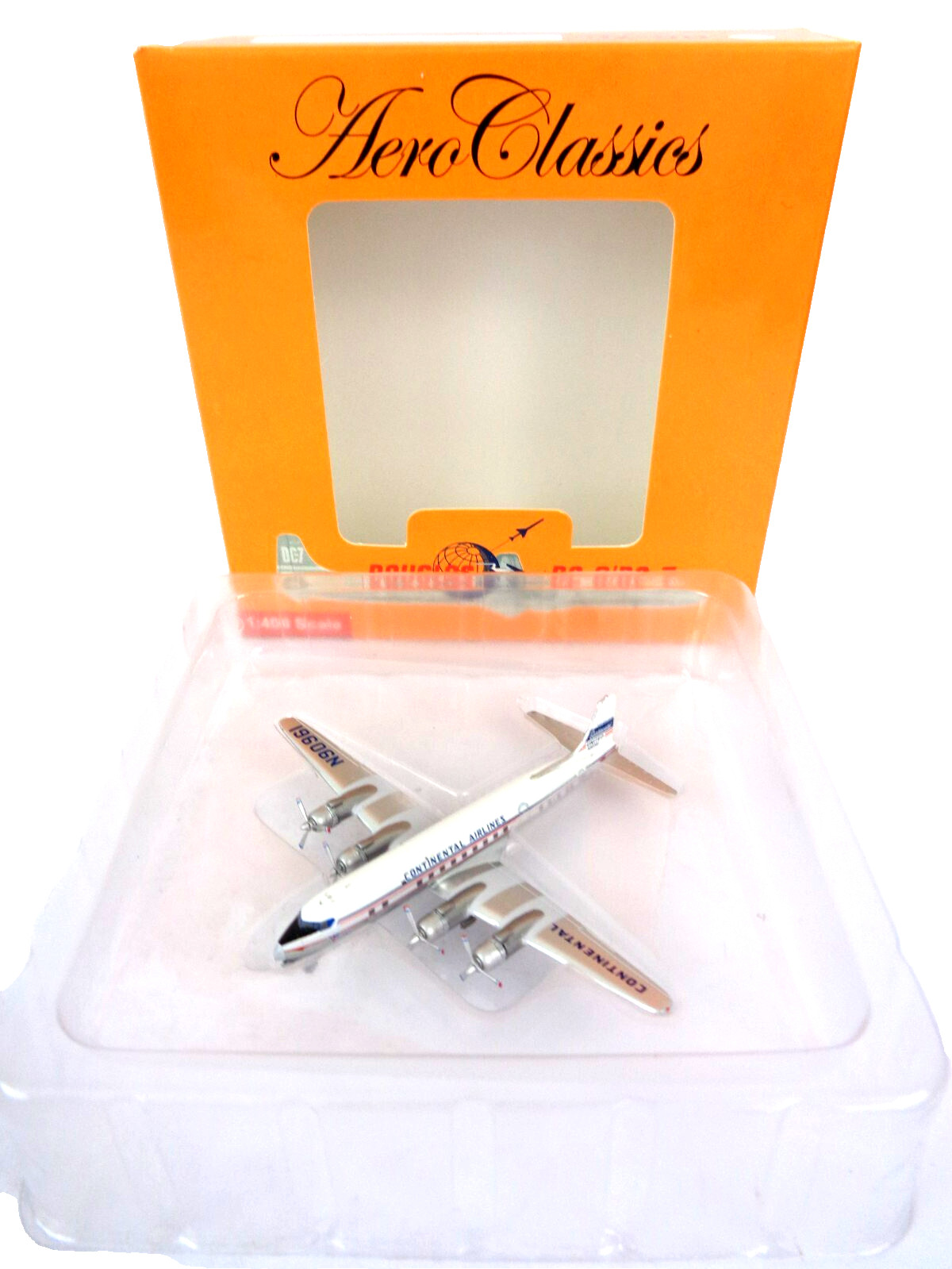 Aeroclassics 1/400 Continental Airlines Douglas DC-6 N90961 Model Aeroplane