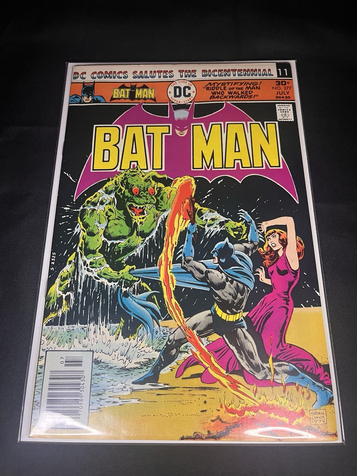 Batman #277 *VF/NM* (DC Comics 1976) THE RIDDLE OF THE MAN WHO WALKED BACKWARDS