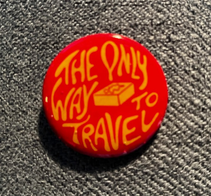 1970s  Acid - 1.5 Inch Pinback -  \