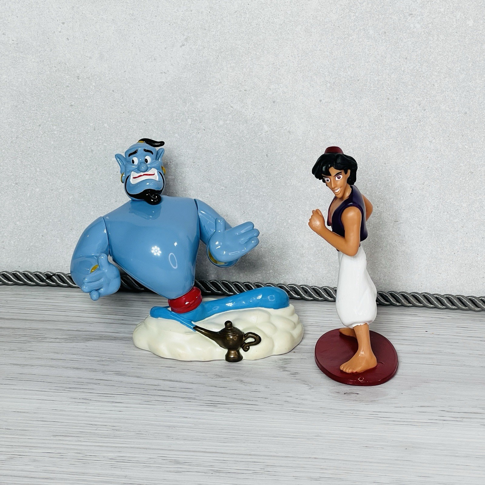 Aladdin Figure Genie Disney Store London Cake Topper Import Vintage 3.5 Aladdin Figure Genie Disney Store London Cake Topper Import Vintage 3.5