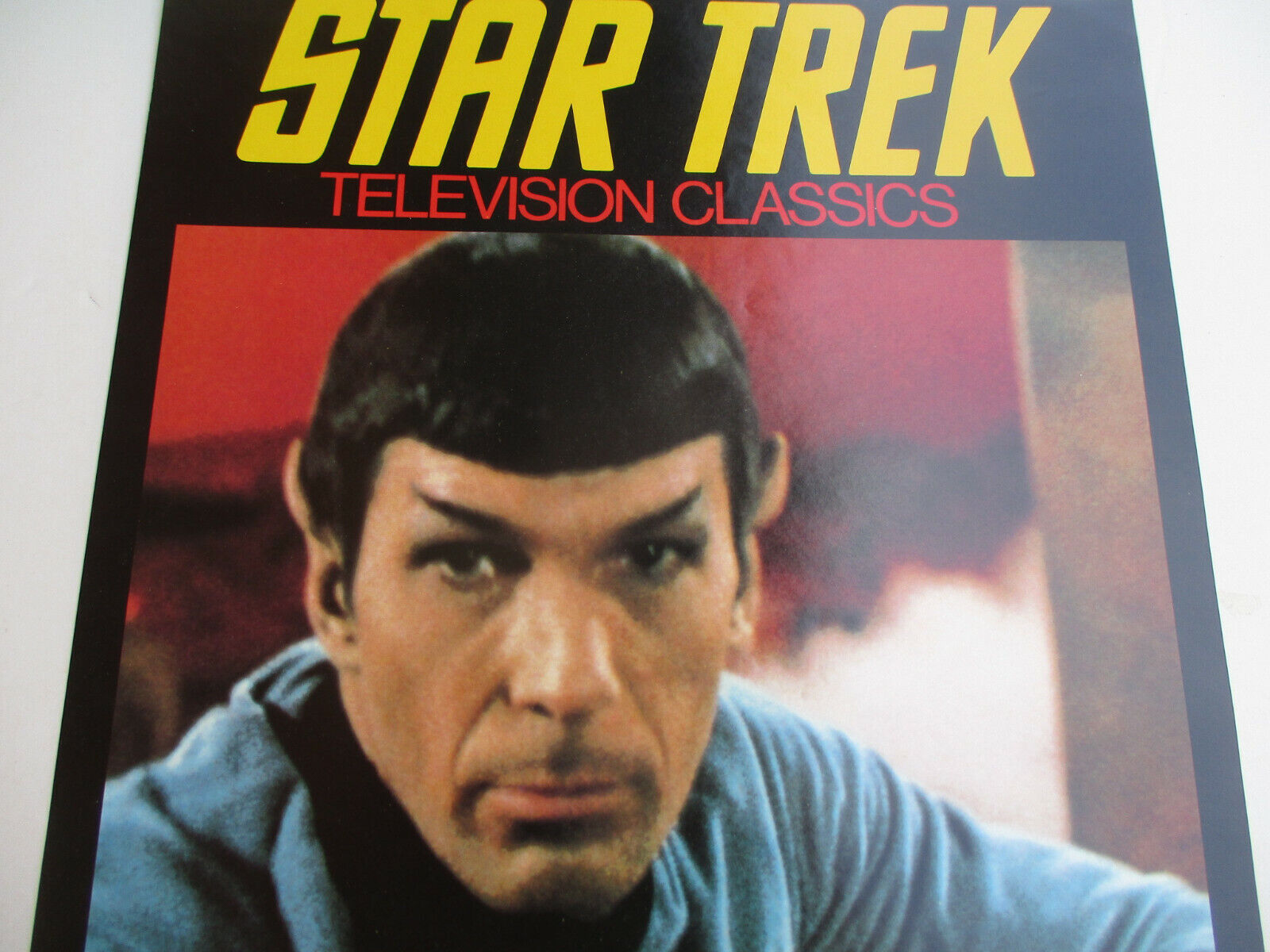 Star Trek Mr Spock TOS Science Fiction Classic Vintage Paramount Poster 1980s