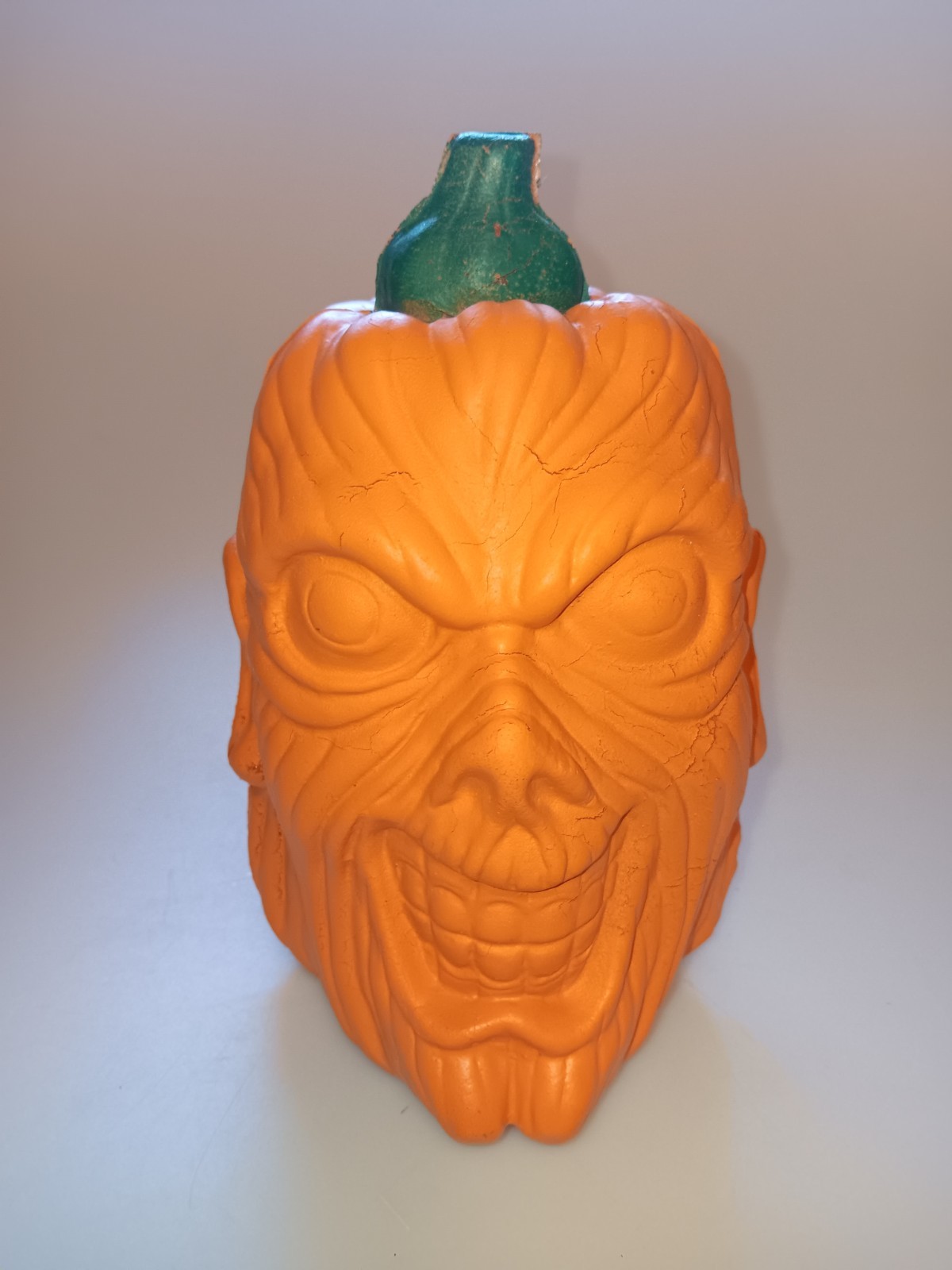 Vintage 1980s Topstone  Danbury Halloween Vintage Foam Pumpkin Monster 