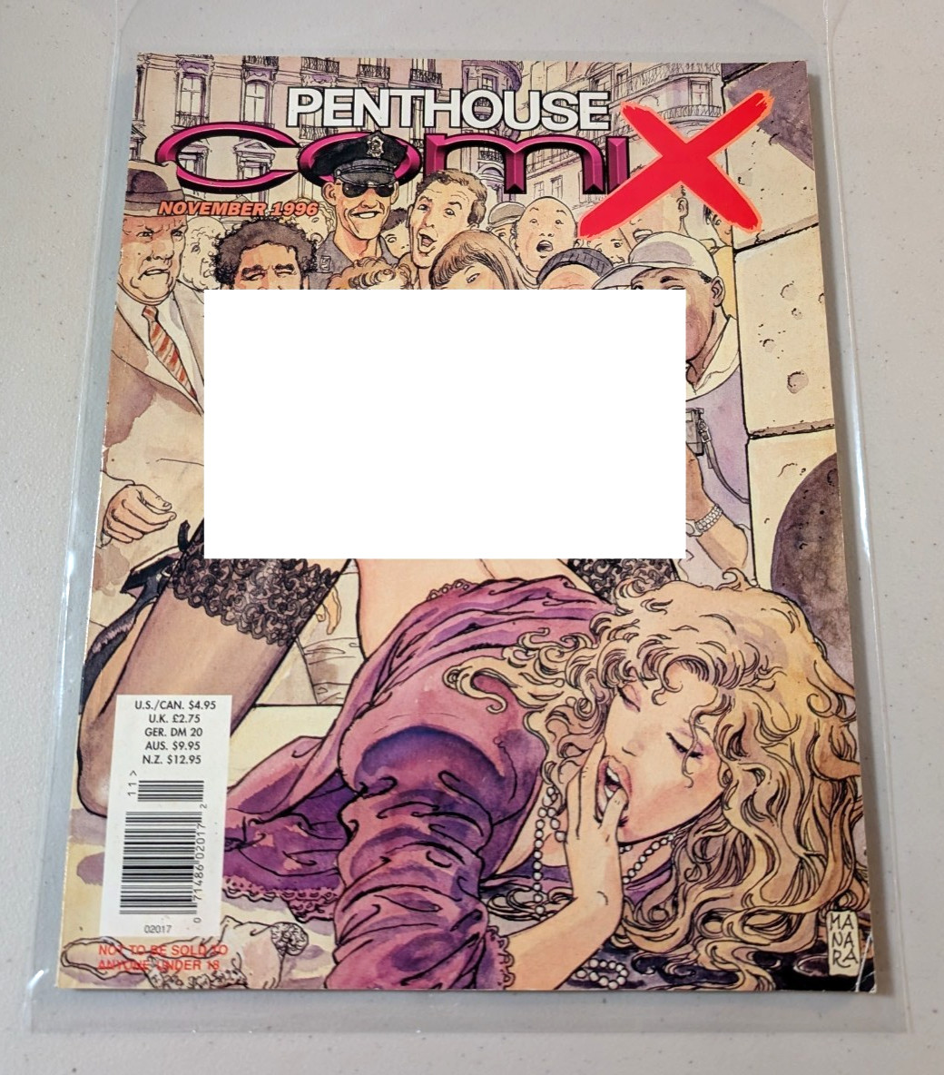 Penthouse Comix Volume 2, Issue 17 November 1996 Milo Manara