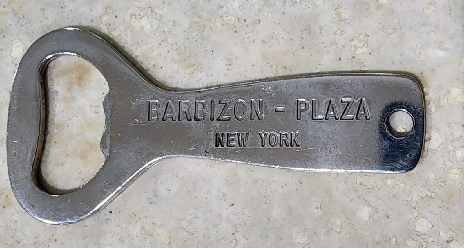 Vintage Barbizon Plaza Hotel NYC Bottle Opener Vaughan US 106 Central Park South