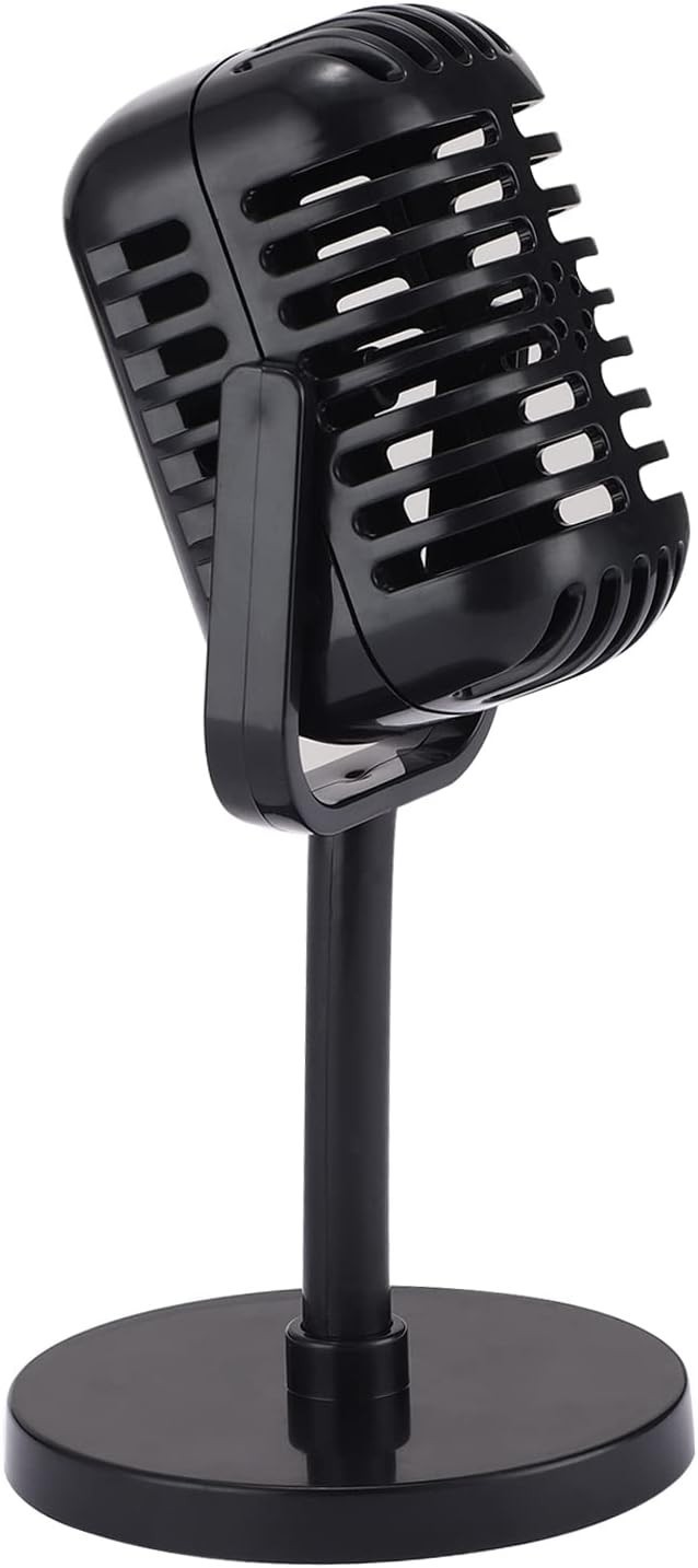 Microphone Vintage Look Old Style Dynamic Vocal Classic Retro Studio Stage Voice