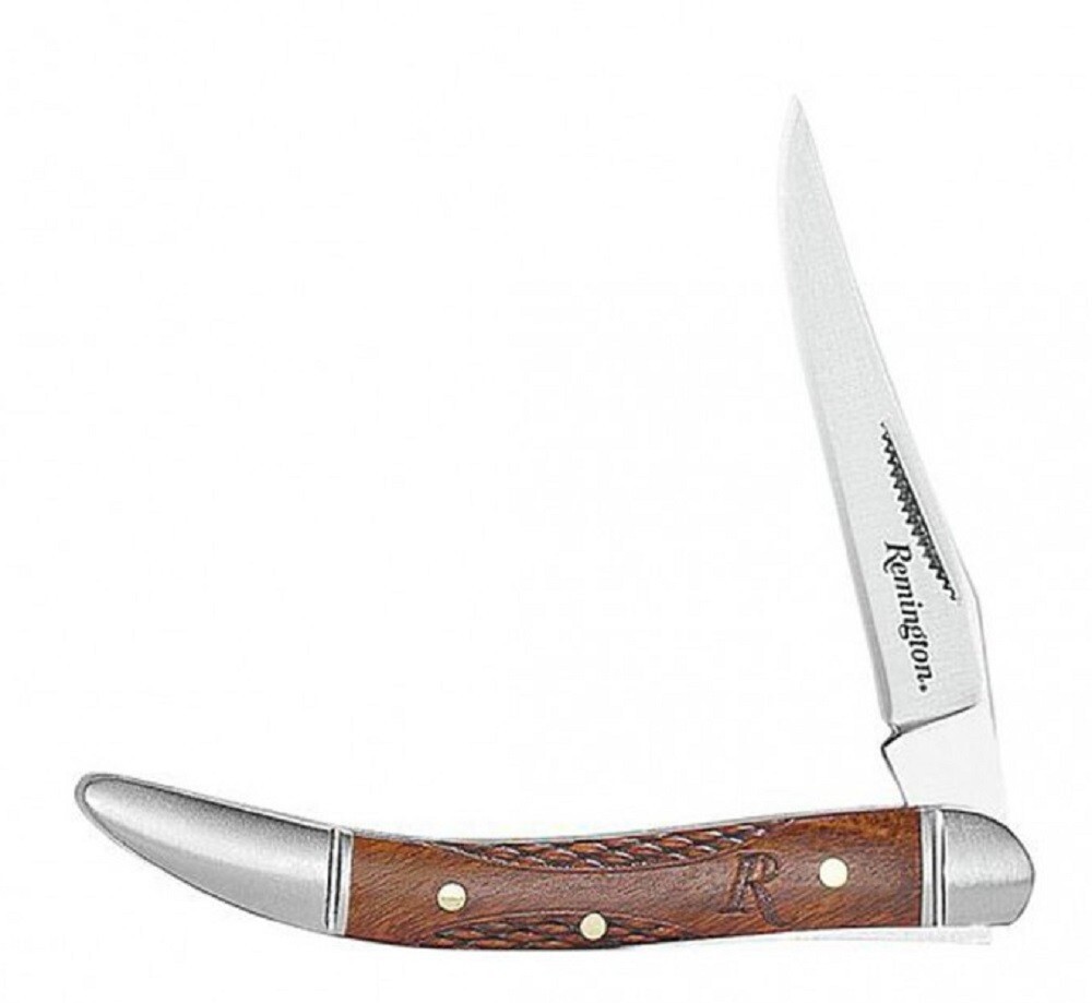 Remington Woodland Series Toothpick Pocket Knife - Wood Handle - NEW