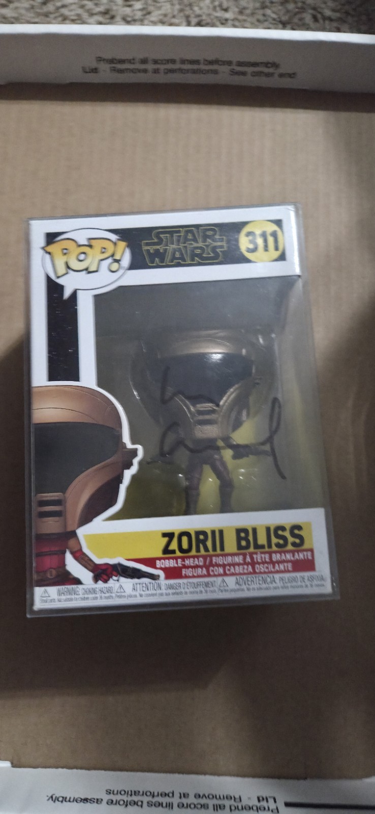 Kerri Russel Signed Zorii Bliss Funko Pop #311