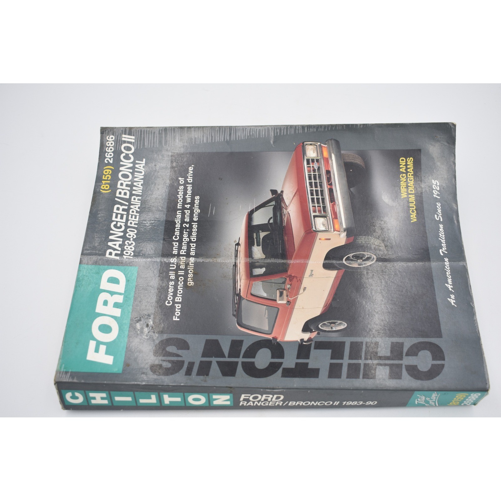 Chilton Ford Ranger Bronco II 1983-1990 Repair Manual 26686 8159 DIY Guide