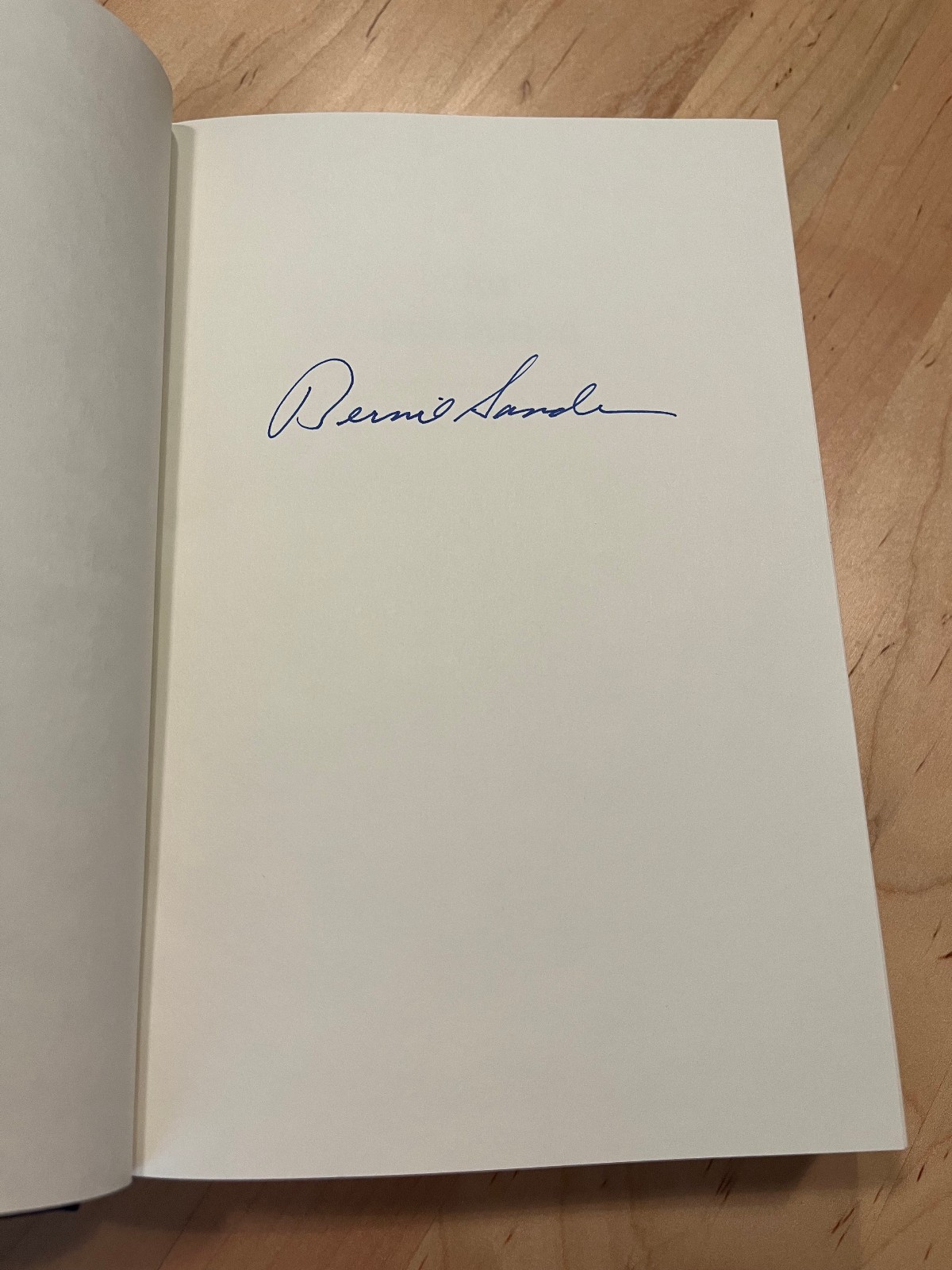 Bernie Sanders Signed Our Revolution 1st/1st Print Hardcover book NOT Bookplate