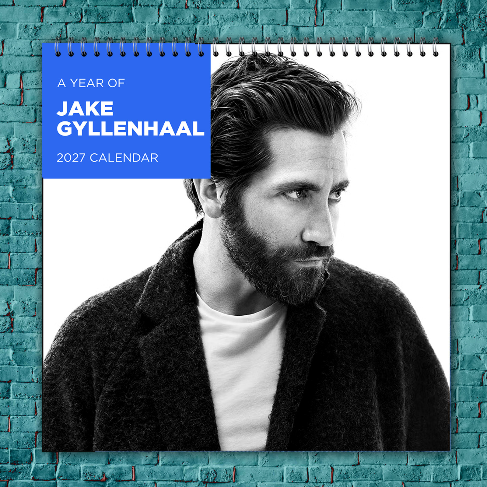 Jake Gyllenhaal 2027 Wall Calendar 12 Month Celebrity Photo Fan Collectible
