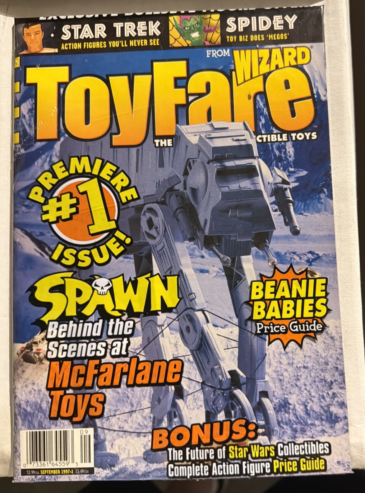 Toyfare: The Toy Magazine #1 Opened But Mint Condition