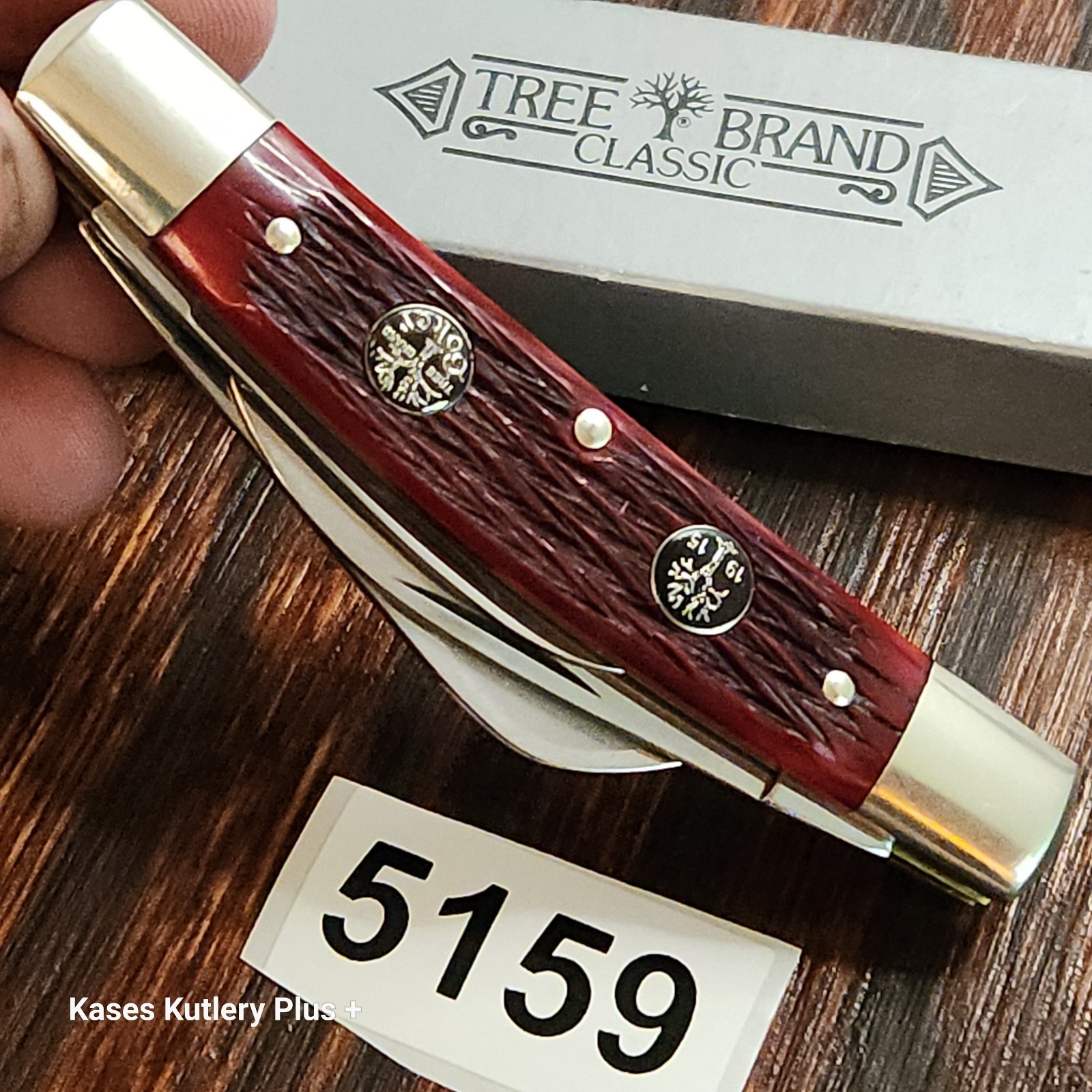 H Boker Tree Brand Full Congress Knife Made In Solingen Germany 4.13