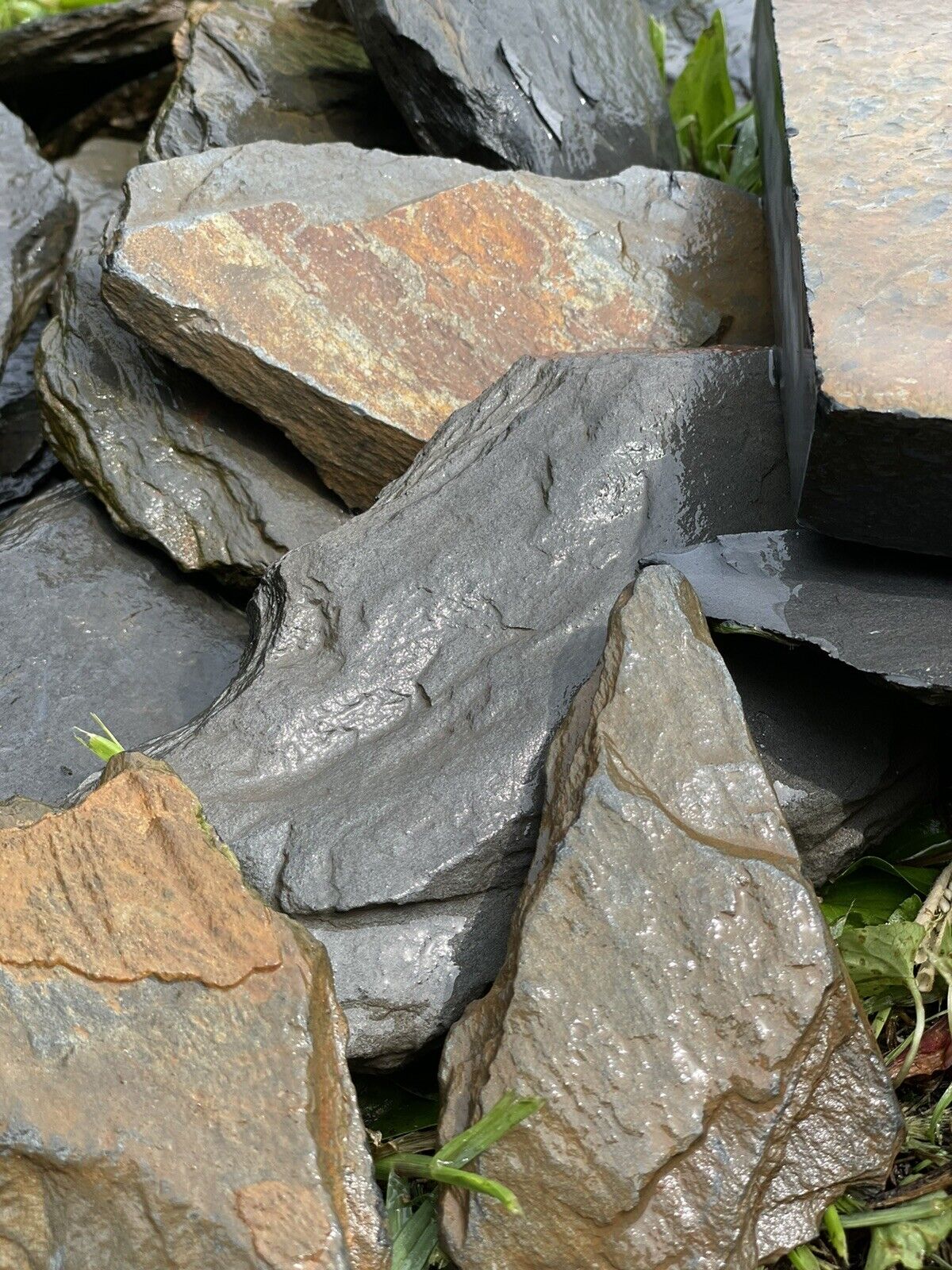 20lbs Natural Slate Stone
