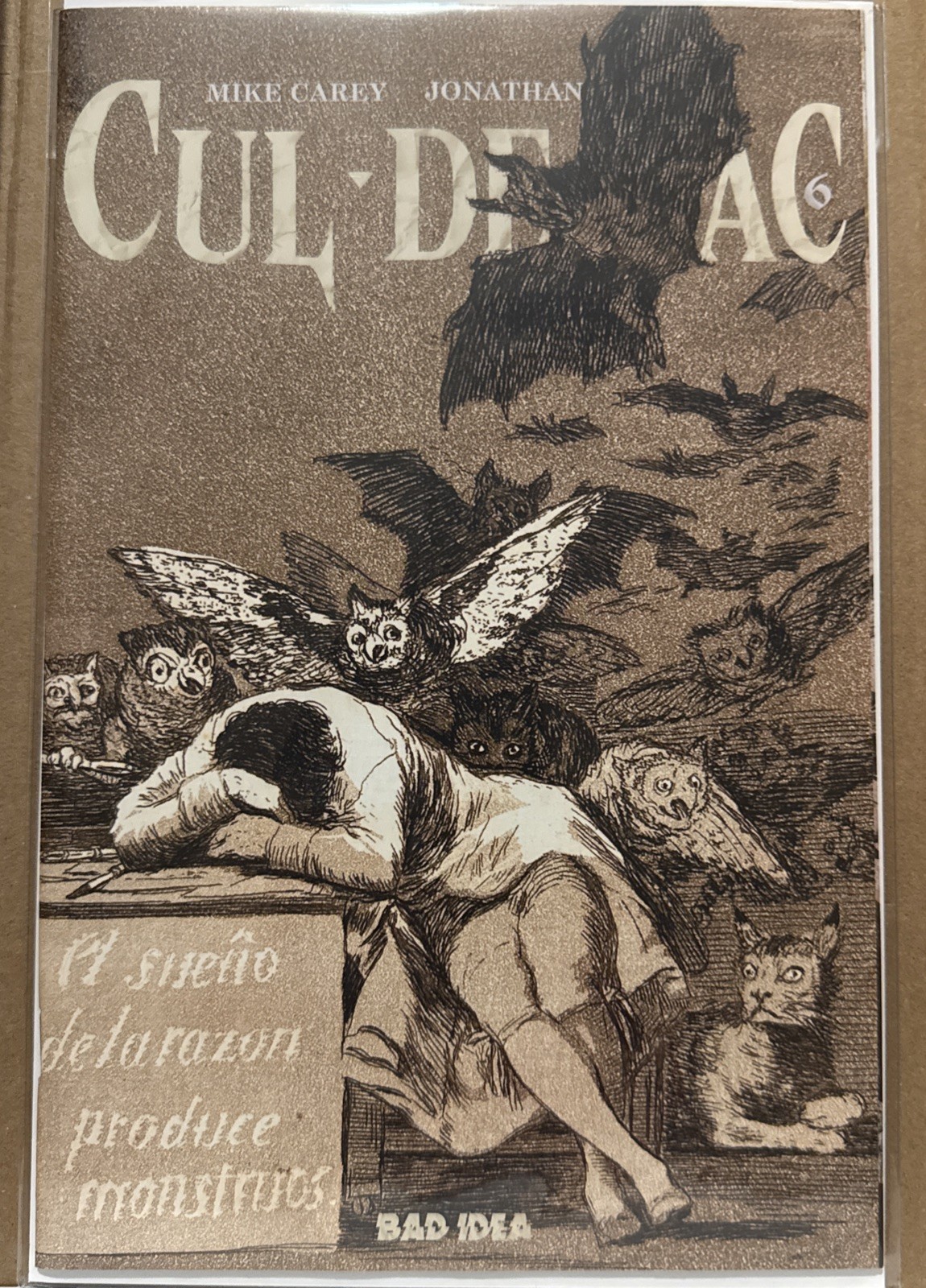 Cul-De-Sac #6 Francisco Goya Old Masters Variant Brand New