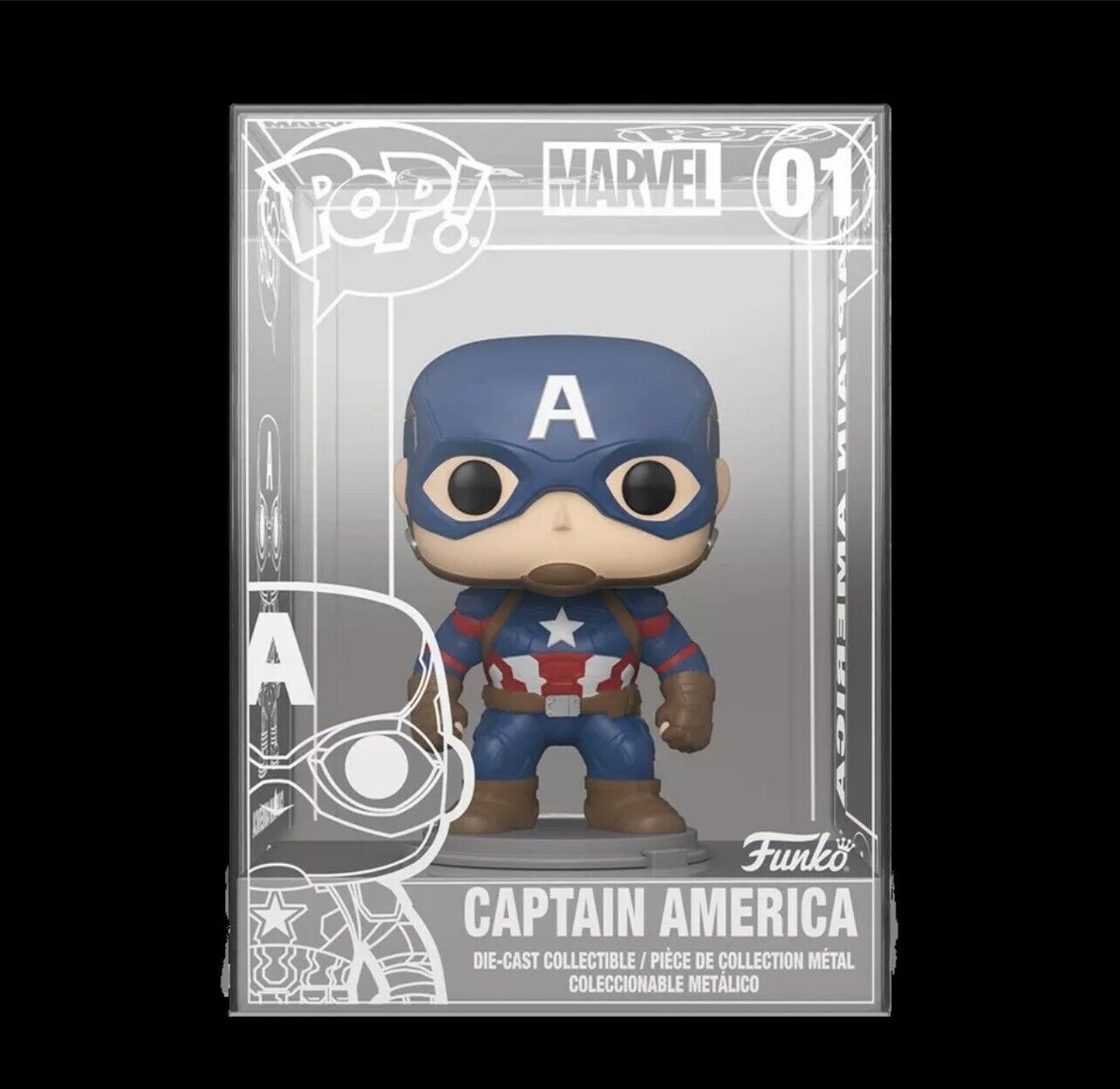 Funko Funkon 2021 Captain America Die Cast Funk Pop Confirmed Pre Order