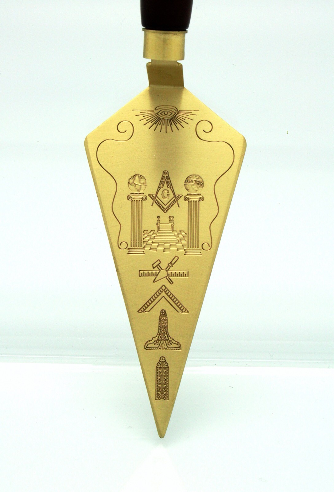 Blue Lodge Master Mason Freemason Masonic GOLD Trowel