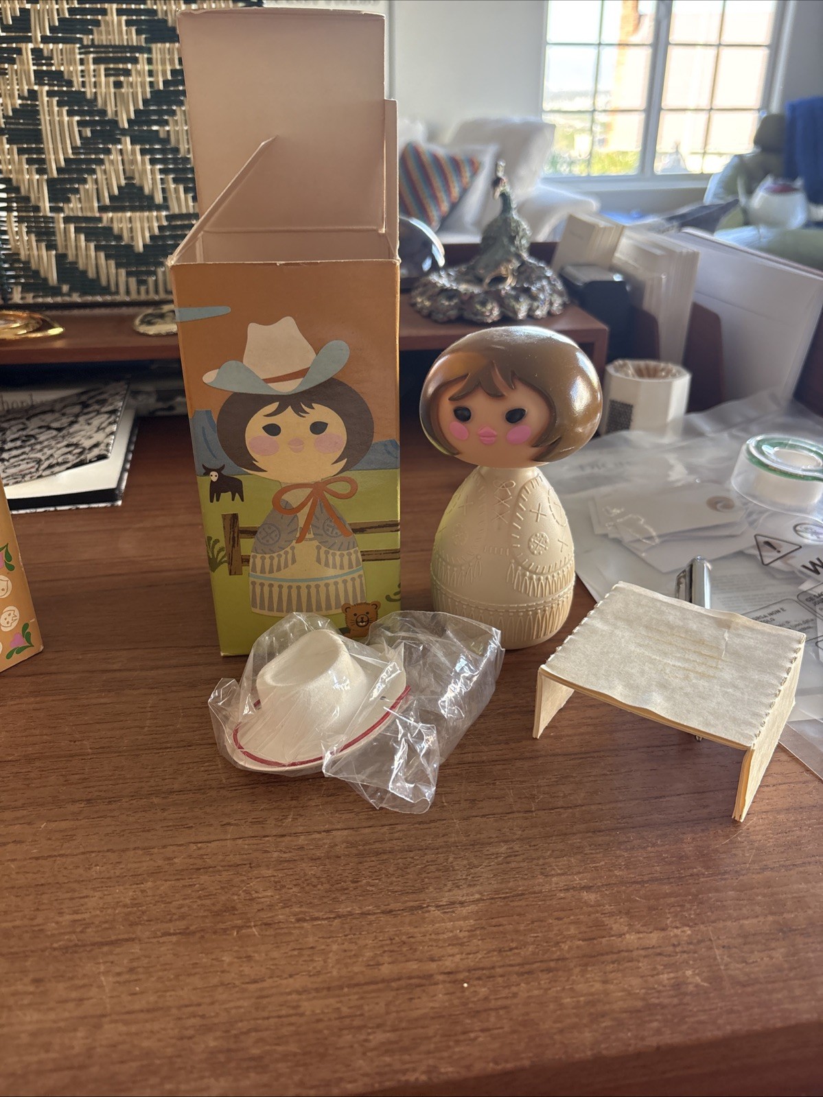 Avon It's a Small World cream Lotion Cowgirl MIB