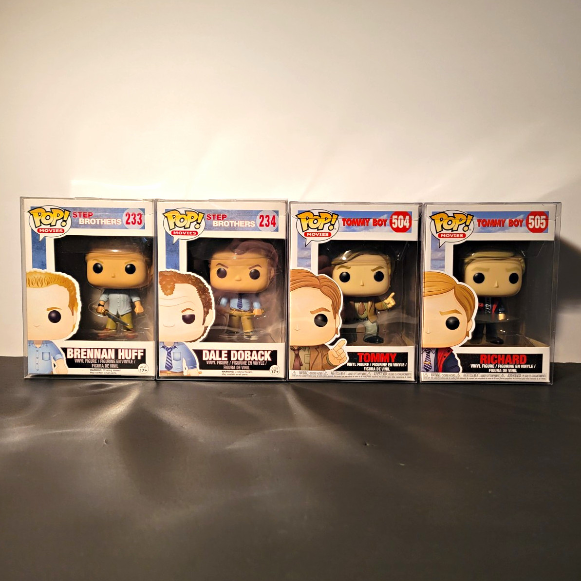 Step Brothers + Tommy Boy Funko Set of 4