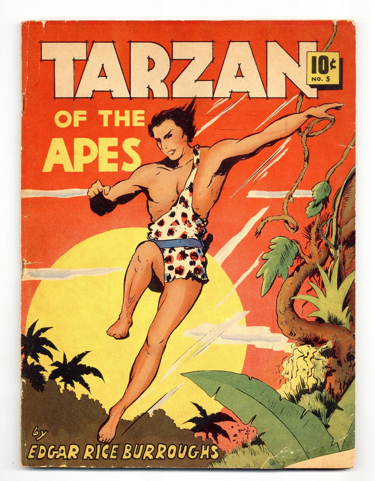 Tarzan Large Feature Comic #5 GD+ 2.5 1939