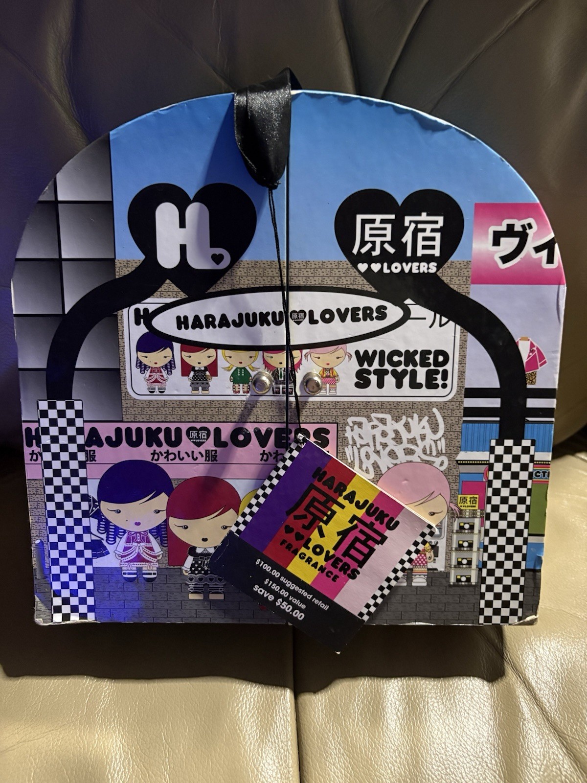 Harajuku Lovers Wicked Style Fragrance Gift Set complete with unused perfumes