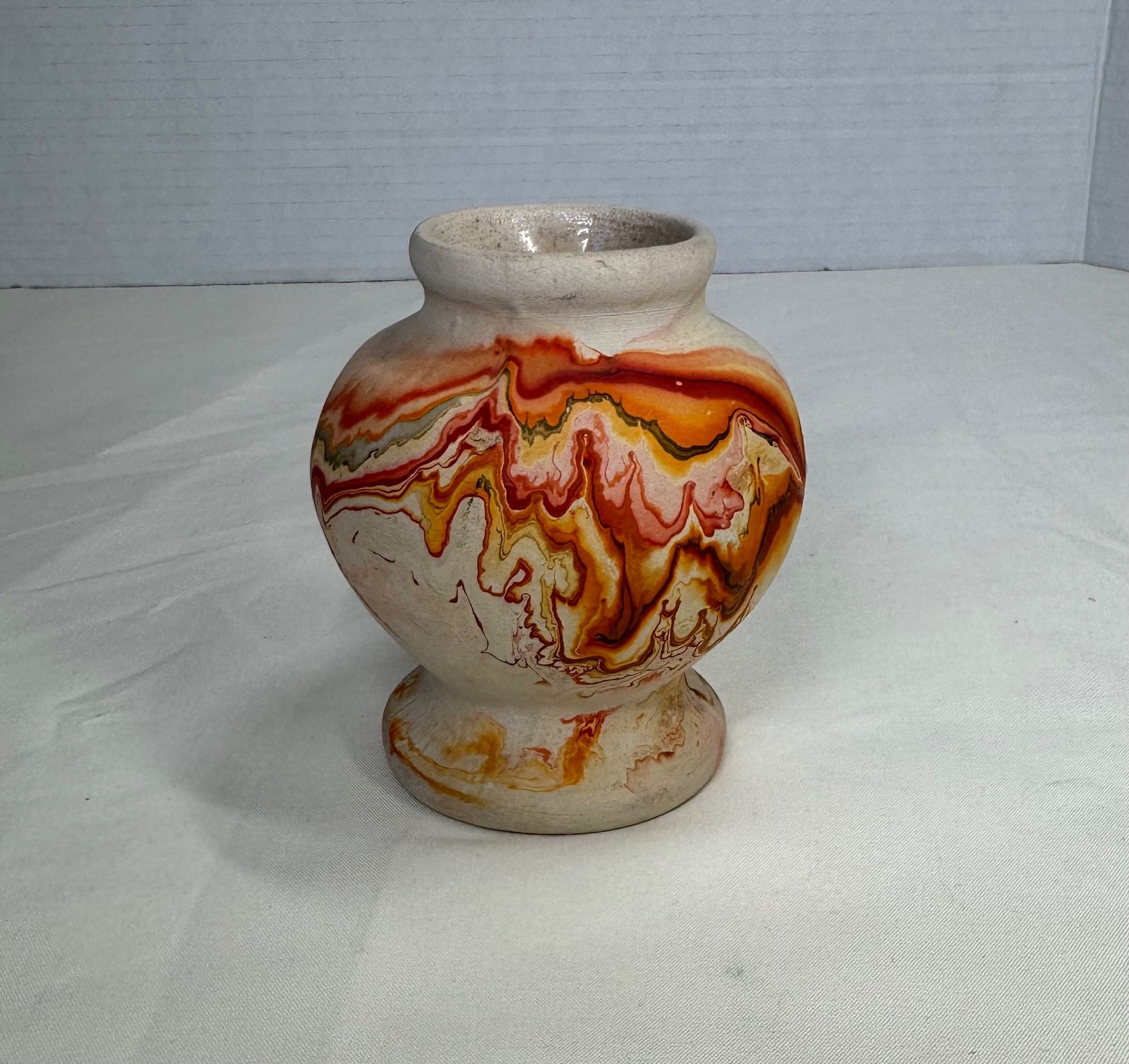 Vintage Nemadji Indian Pottery 3.5\ Vintage Nemadji Indian Pottery 3.5\