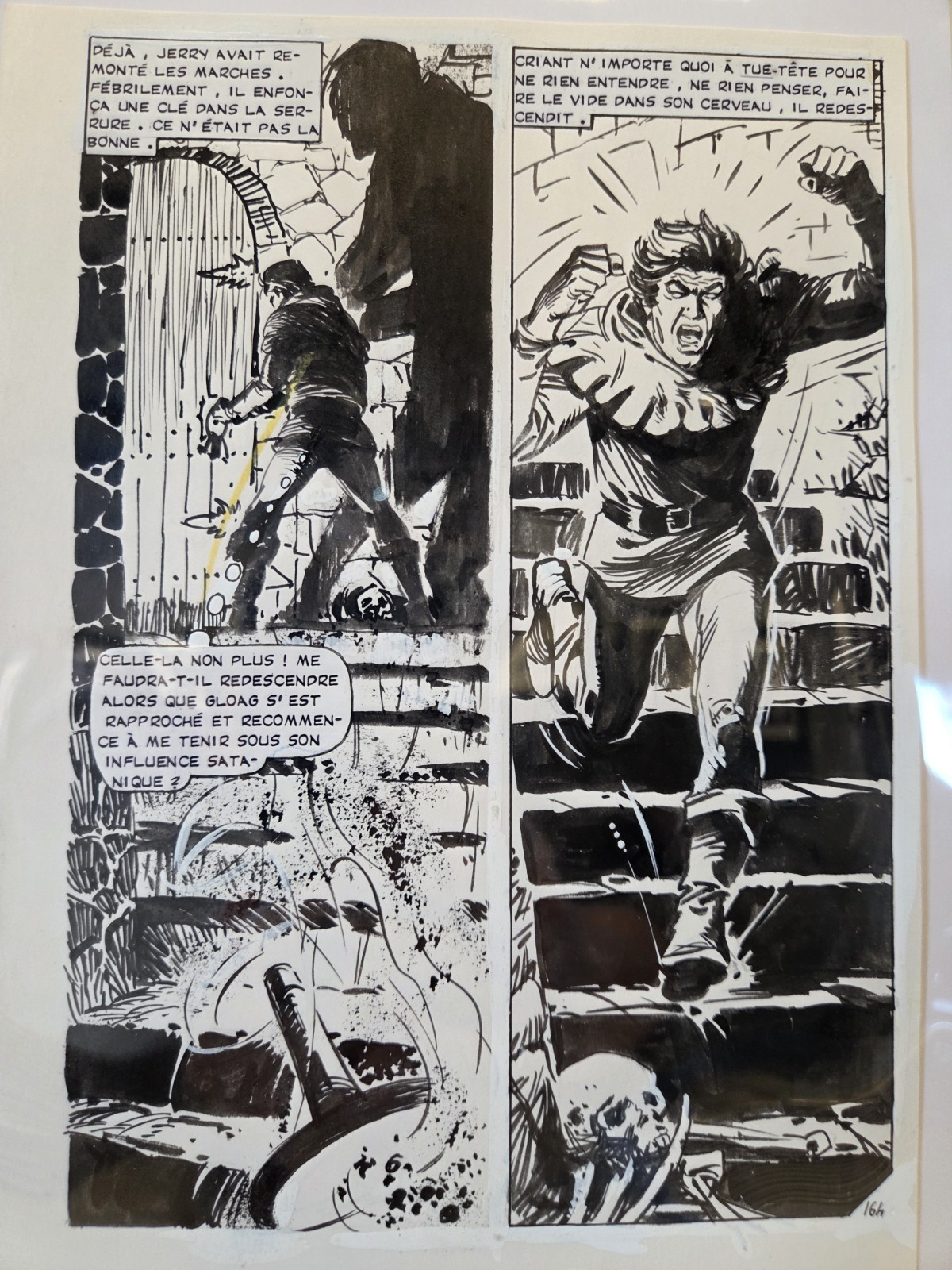 Hallucinations: Abandon All Hope Original Comic Art 1973 🔥🔥🔥 Horror Published