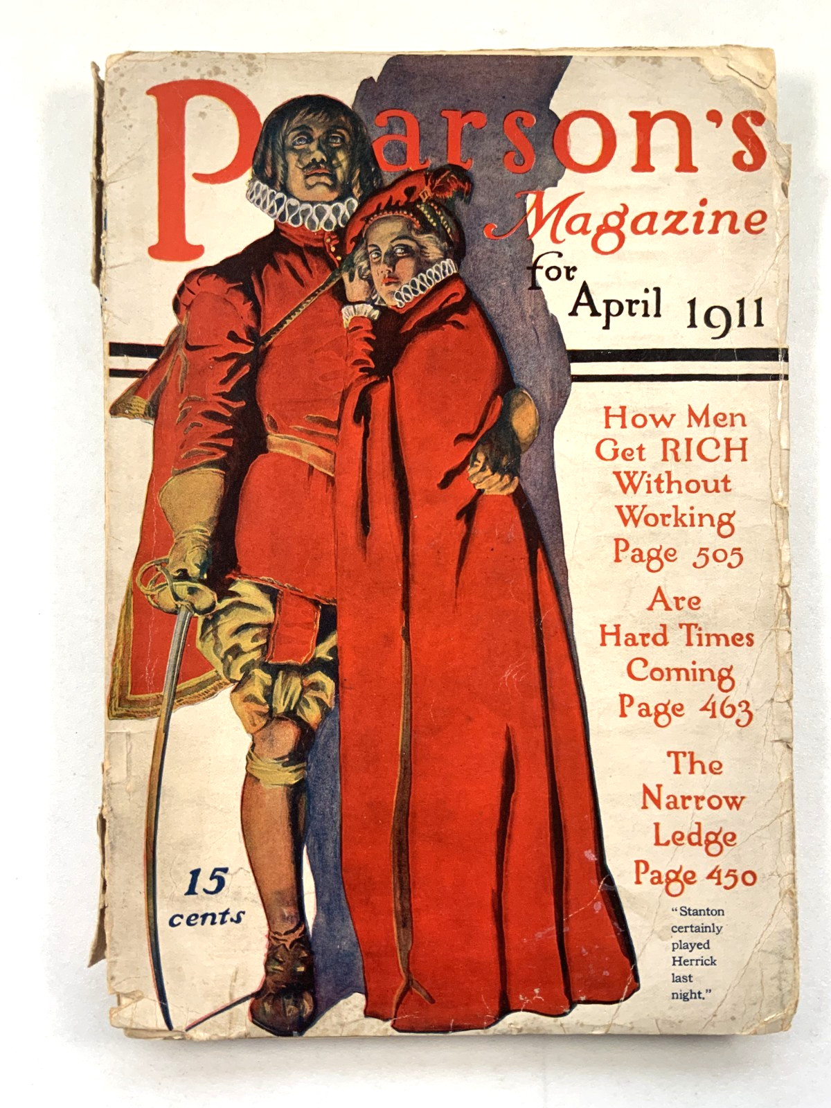 PEARSON\'S MAGAZINE (April 1911) Rare Vintage Magazine
