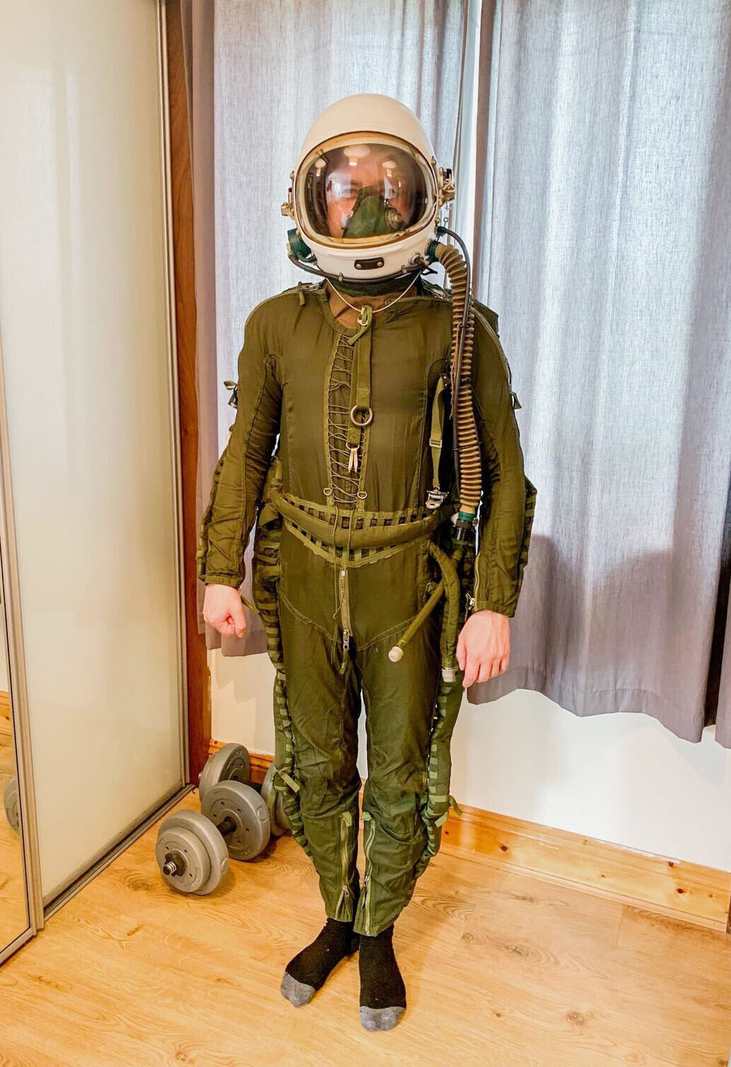 Surplus Air Force Mig Fighter Pilot High Altitude Flight Suit  2# 2#