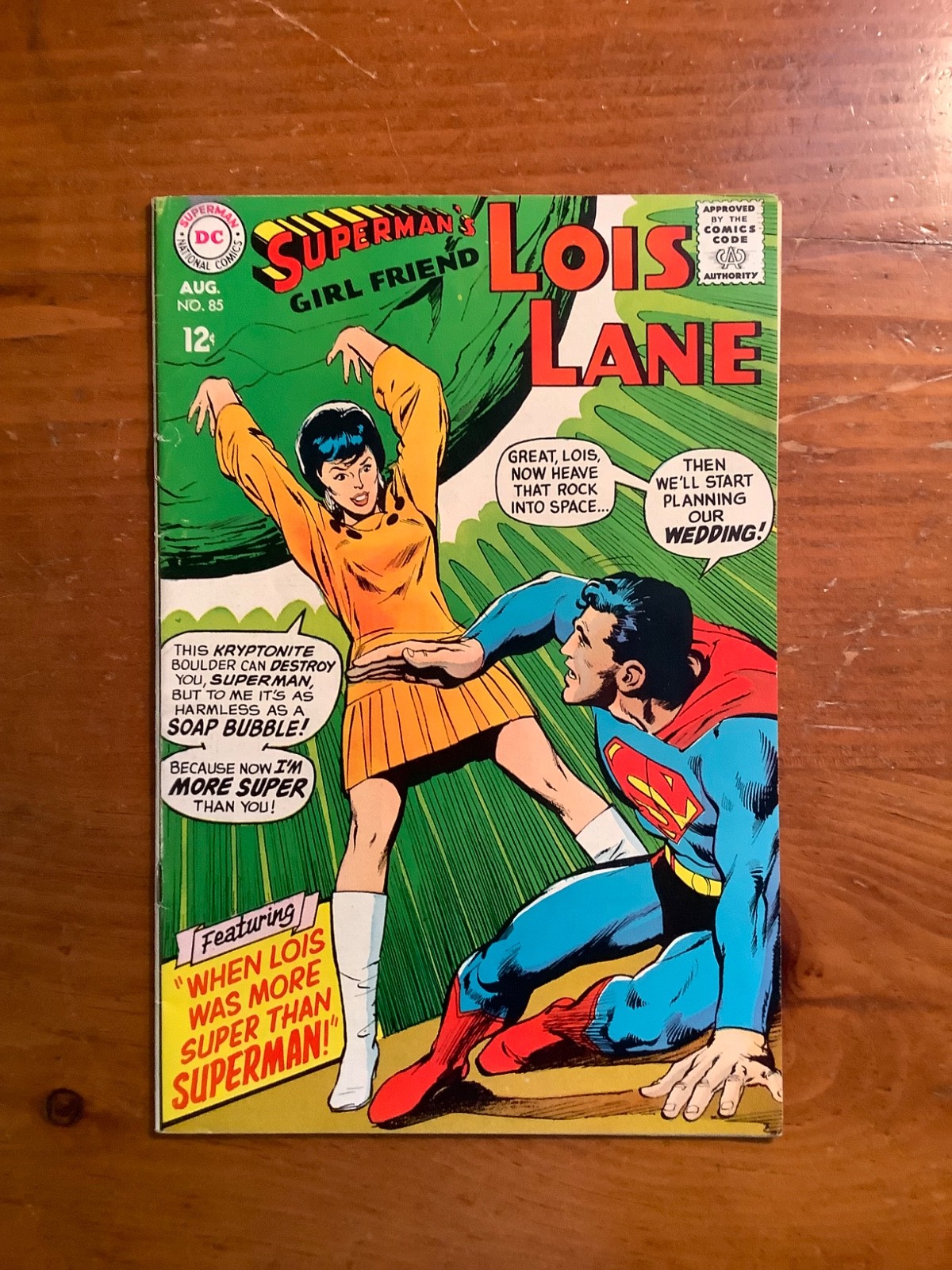 Superman's Girlfriend Lois Lane #85 (1968) DC Comics Neal Adams Cover