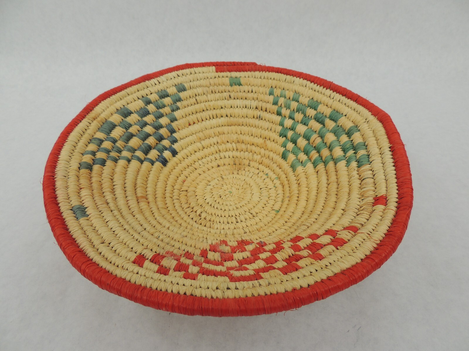 HANDWOVEN BASKET, VINTAGE