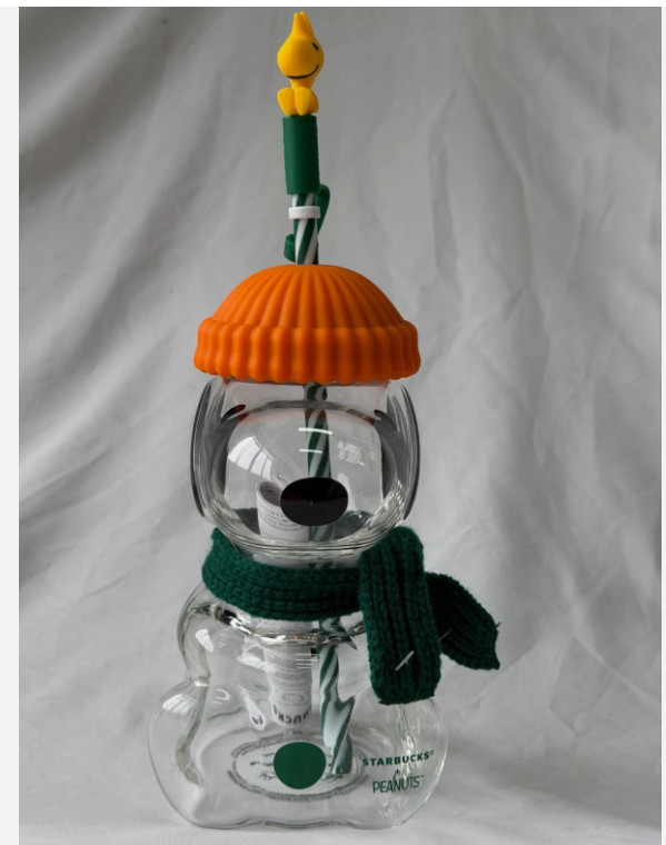 2026 NEW  Special Edition Presale Starbucks x Peanuts Snoopy Glass Cup GIFT