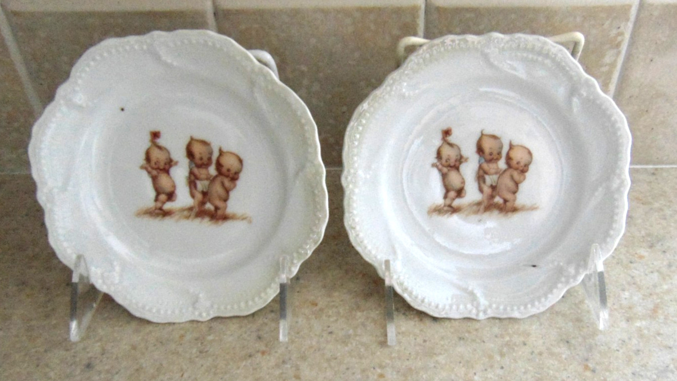 Rose O'Neill WIlson/KEWPIE Porcelain Royal Rudolstadt Plates/5