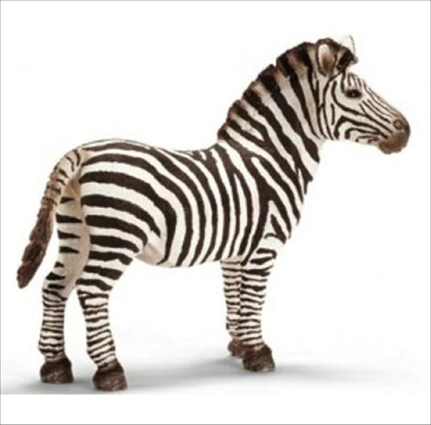 NEW 14391 Schleich Zebra Male RETIRED wild life figure animal replica toy rare