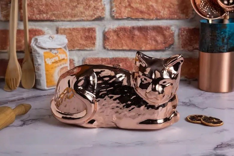 Vintage Copper Cat Mold Pan/Wall Hanging Decor
