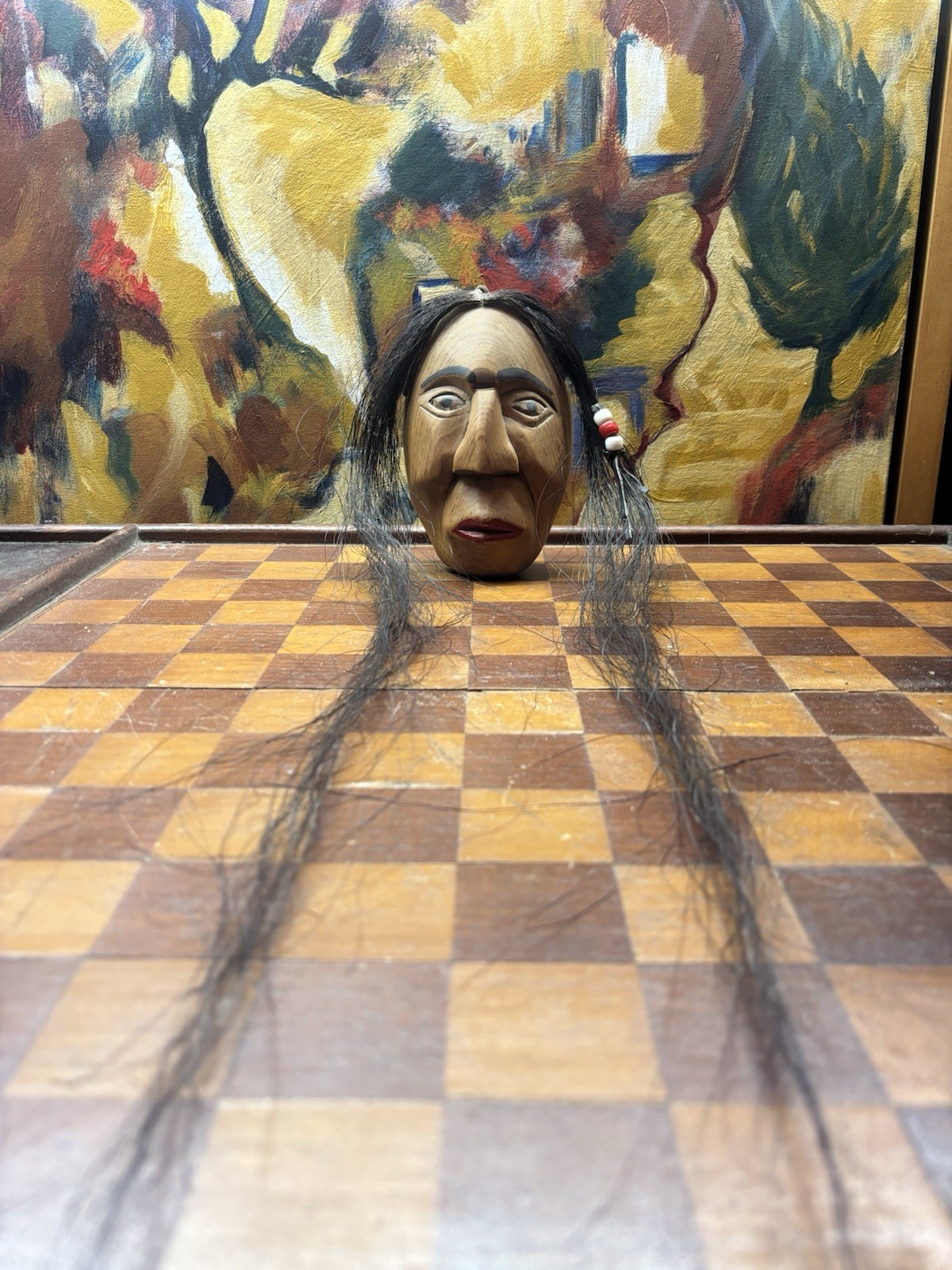Small Native Wooden Carving Small Native Wooden Carving