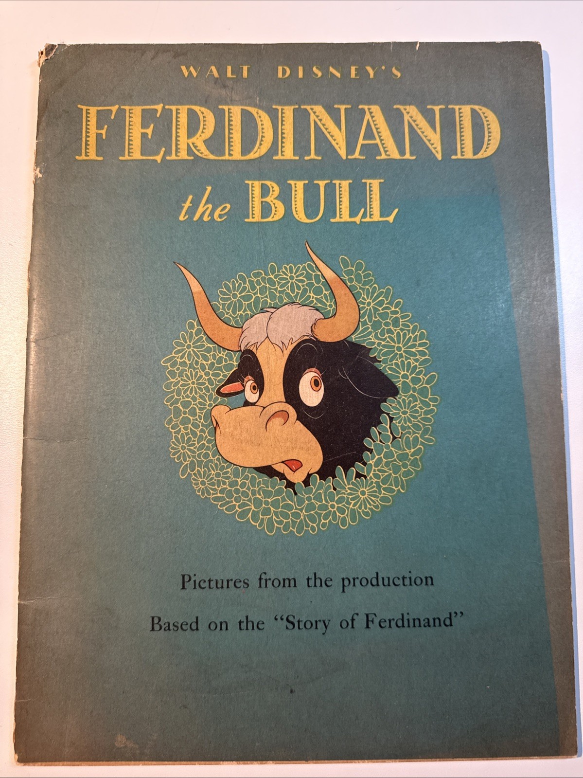 Vintage Walt Disney’s FERDINAND THE BULL 1938 - Whitman 1st Edition